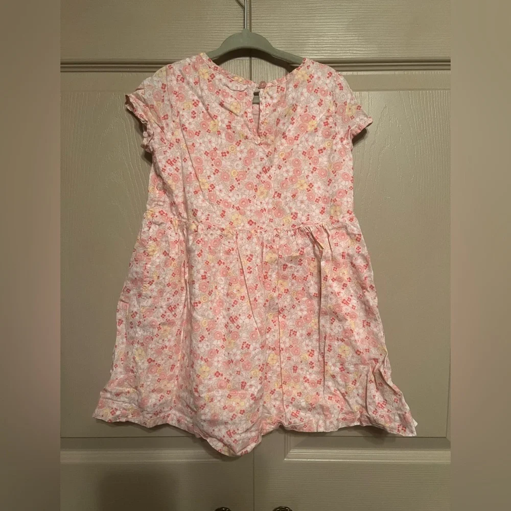 GAP Pink Floral Kids Dress